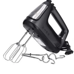 Handrührgeräte Severin HM 3839 Handrührgerät Grau-metallic-schwarz/edelstahl