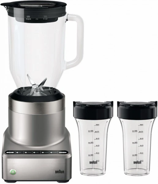Braun JB 7192 PowerBlend 7 Standmixer Edelstahl