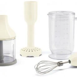 Stabmixer Smeg HBAC11CR Aufsätze Für HBF01 Creme