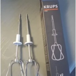 Handrührgeräte Krups XF 901 D Edelstahl-Turbo-Quirle Handrührer-Zubehör Edelstahl