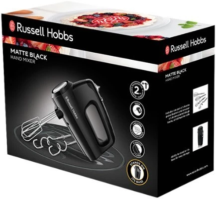 Handrührgeräte Russell Hobbs Matte Black Handmixer Handrührgerät – Bild 5