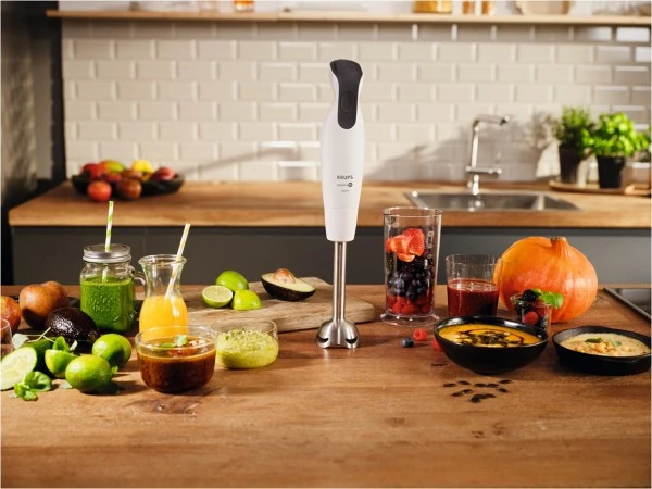 Krups HZ5521 Perfect Mix 6000 Stabmixer Weiß/dunkelgrau – Bild 5