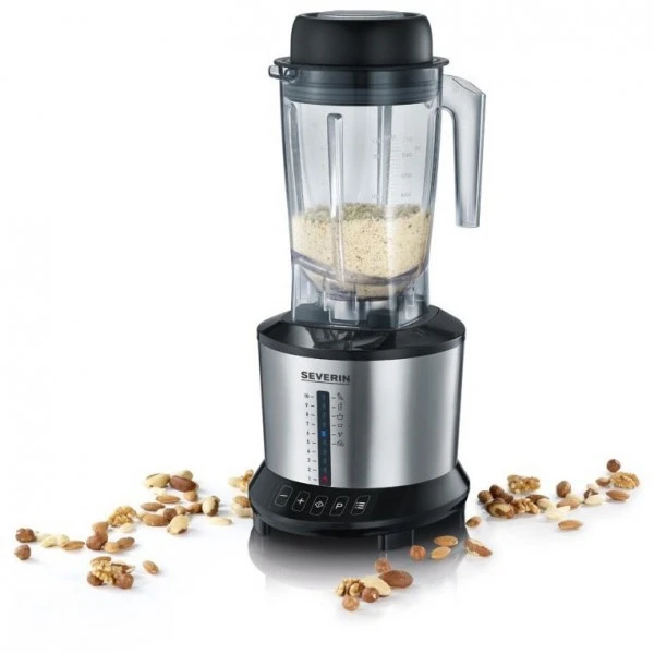 Severin SM 3740 Standmixer Edelstahl-gebürstet/schwarz – Bild 5