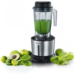 Severin SM 3740 Standmixer Edelstahl-gebürstet/schwarz