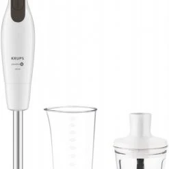 Krups HZ5521 Perfect Mix 6000 Stabmixer Weiß/dunkelgrau