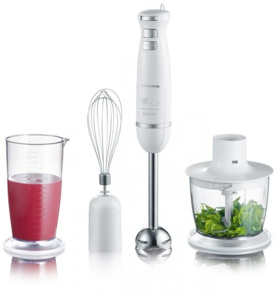 Severin SM 3798 Stabmixer Edelstahl/weiß