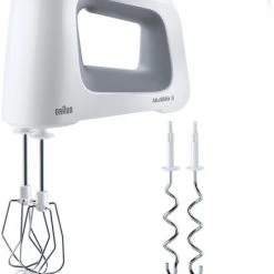 Handrührgeräte Braun HM 5000 WH MultiMix 5 Handrührgerät Weiß/grau