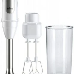 Braun MQ 7005B WH Stabmixer Weiß/silber