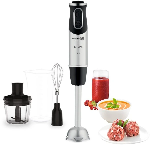 Krups HZ6568 Perfect Mix 8500 Stabmixer Schwarz/silber – Bild 2