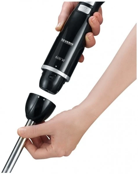Severin SM 3792 Stabmixer Edelstahl/schwarz/silber – Bild 2