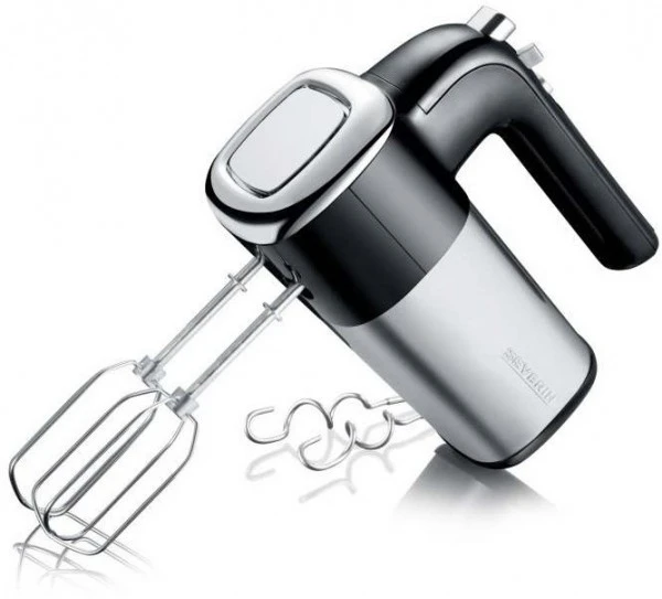 Handrührgeräte Severin HM 9478 Handrührgerät Edelstahl-poliert/schwarz – Bild 3