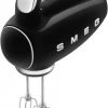 Handrührgeräte Smeg HMF01BLEU Handrührgerät Schwarz