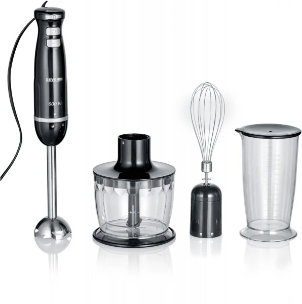 Severin SM 3793 Stabmixer Edelstahl/weiß/silber