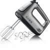 Handrührgeräte Severin HM 3832 Handrührgerät Grau-metallic-schwarz/edelstahl