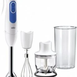 Braun MQ 3025 Spaghetti Multiquick 3 Stabmixer Weiß/blau